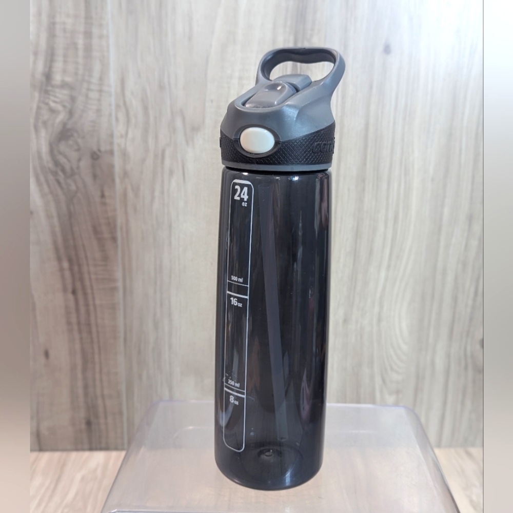 CONTIGO "Ashland" 24oz Water Bottle Tritan 2018 SMOKE BLACK